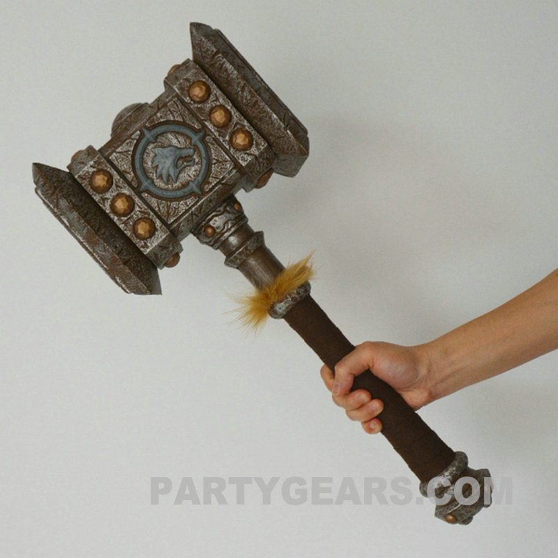 現実的なpu泡戦争ハンマー用larp-その他スポーツ安全用品問屋・仕入れ・卸・卸売り