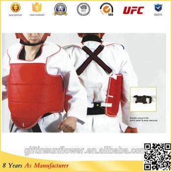 武道テコンドースパーリングガード胸乳房ガード、mmaチェストガード-その他スポーツ安全用品問屋・仕入れ・卸・卸売り