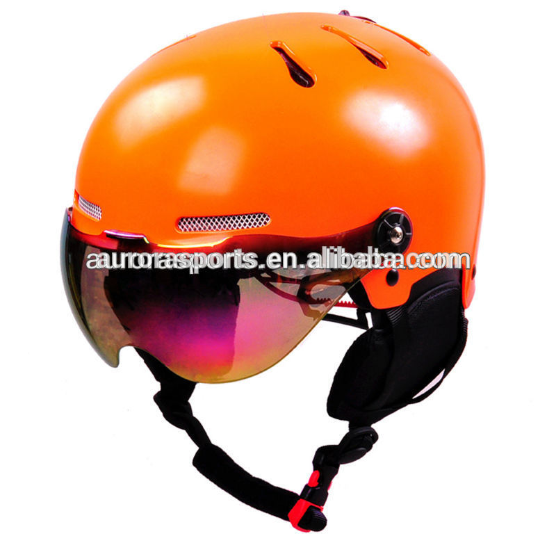 新しい2016ファッションスキーsnowbarodヘルメットでゴーグル-ヘルメット問屋・仕入れ・卸・卸売り