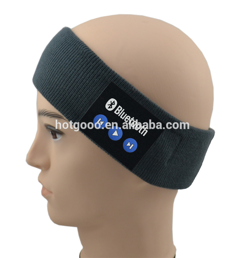 柔軟なカスタム最新型bluetoothヘッドバンドのためのステレオ付き汗止めバンドを話す機能handfreeの-スウェットバンド問屋・仕入れ・卸・卸売り