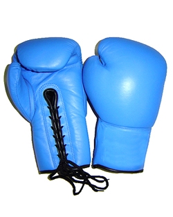 青い色メキシコ風ボクシンググローブ-ボクシング用グローブ問屋・仕入れ・卸・卸売り