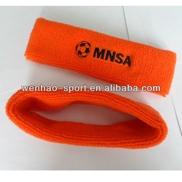 テリー綿のスポーツヘッドバンド-スウェットバンド問屋・仕入れ・卸・卸売り