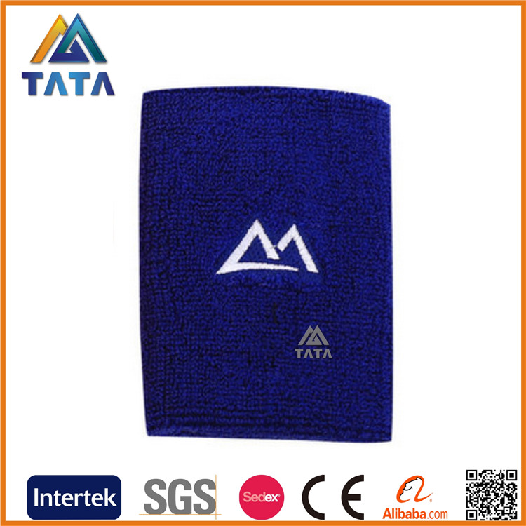 タタ青販促カスタム綿100％sweatbandsのリストバンド-スウェットバンド問屋・仕入れ・卸・卸売り