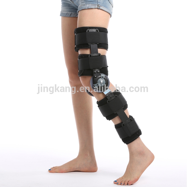 最高品質の膝関節固定支持調節可能なヒンジニーブレースの整形外科の膝ウォーカー-ひじ・ひざ用サポーター問屋・仕入れ・卸・卸売り