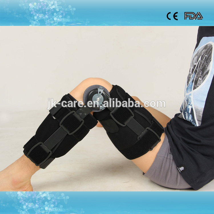整形外科rom膝関節固定用装具ヒンジニーブレーステレビで見られるように-ひじ・ひざ用サポーター問屋・仕入れ・卸・卸売り