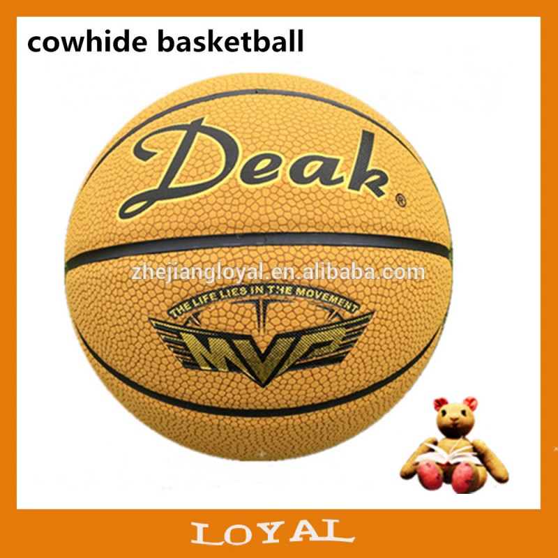 良い品質牛革バスケットボール革バスケットボール-バスケットボール用品問屋・仕入れ・卸・卸売り