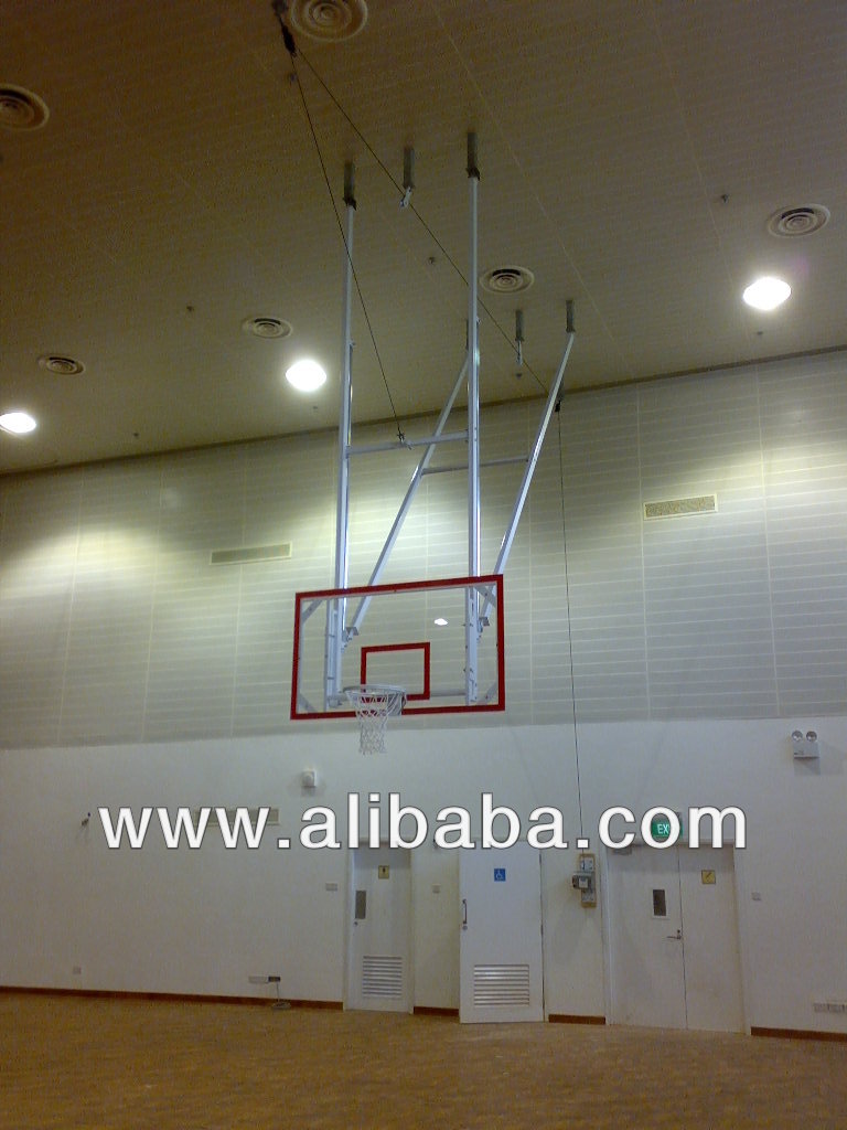 天井中断- バスケットボールポスト-バスケットボール用品問屋・仕入れ・卸・卸売り