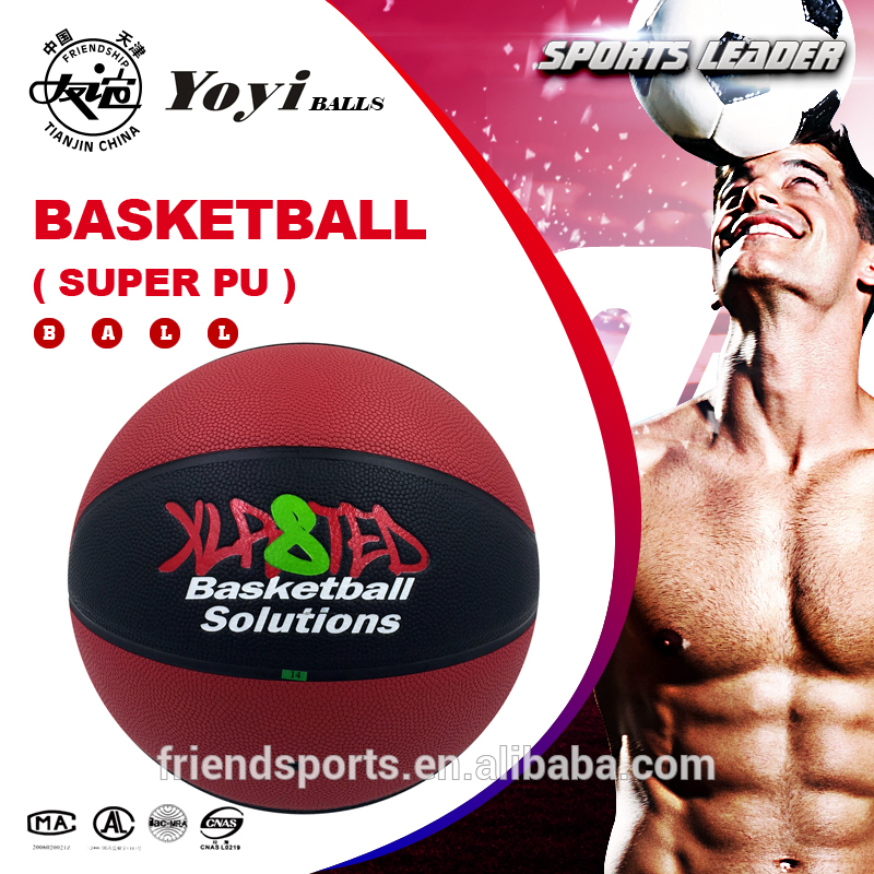 スーパーpuレザーバスケットボール、 と吸水性汗( グリップタッチ)-バスケットボール用品問屋・仕入れ・卸・卸売り