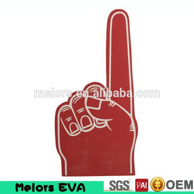 evaフォームmelors応援拍手oemのサイズの大きな手エヴァの手の卸売巨大な応援カスタム指evaフォームハンド-その他応援グッズ問屋・仕入れ・卸・卸売り