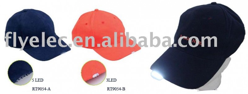 LEDの帽子-野球、ソフトボール用品問屋・仕入れ・卸・卸売り