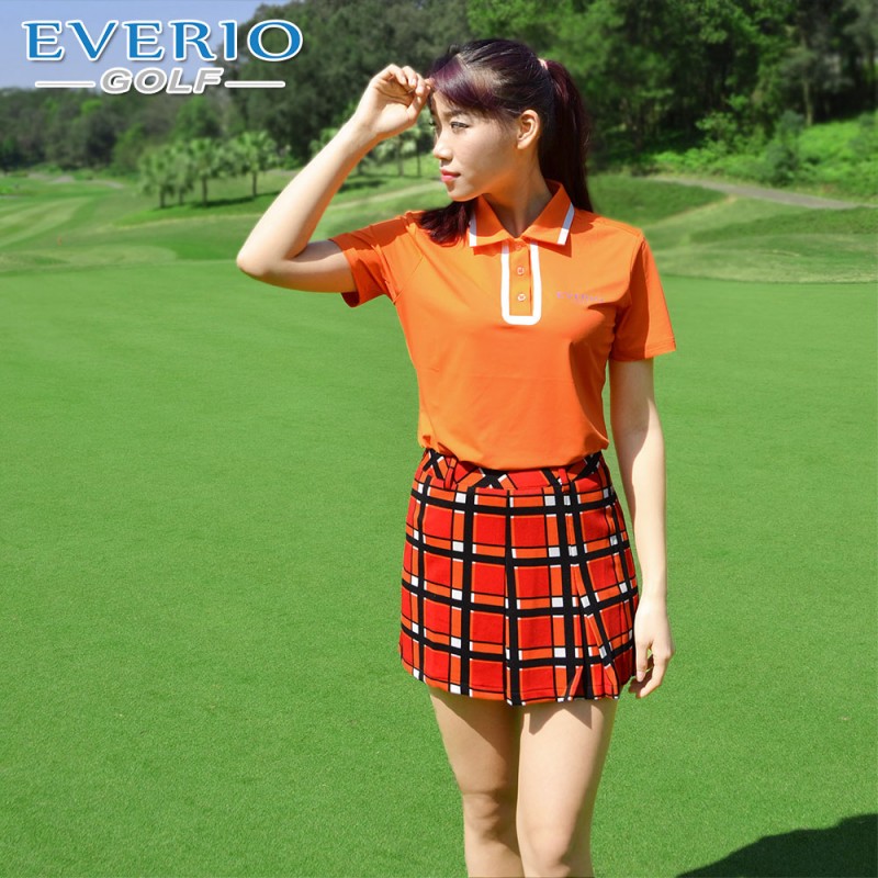 Everioファッション格子縞のゴルフスカート水分吸収ドライフィットレディース服テニススカートネットボール制服-テニスウェア問屋・仕入れ・卸・卸売り