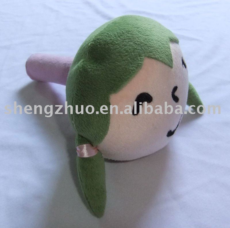 stuffed plush doll face hand clapper hammer-応援グッズ問屋・仕入れ・卸・卸売り