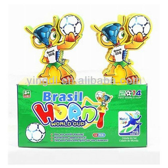 ワールドカップブラジル20132014年拍手おもちゃプラスチック応援プロモーション用の製品販売のための-応援グッズ問屋・仕入れ・卸・卸売り