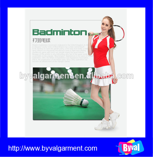 2016ファッション女性スポーツ摩耗ドライフィットテニススーツ卸売用レディ-テニスウェア問屋・仕入れ・卸・卸売り