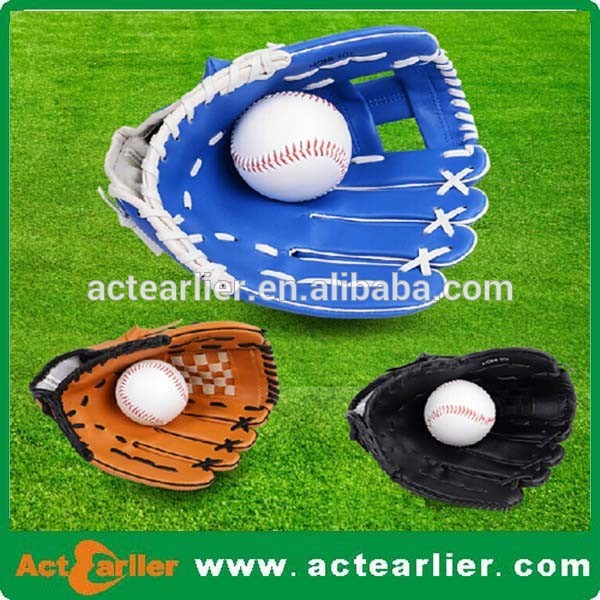 安いpvcレザープロモーション野球グローブ-野球、ソフトボール用品問屋・仕入れ・卸・卸売り
