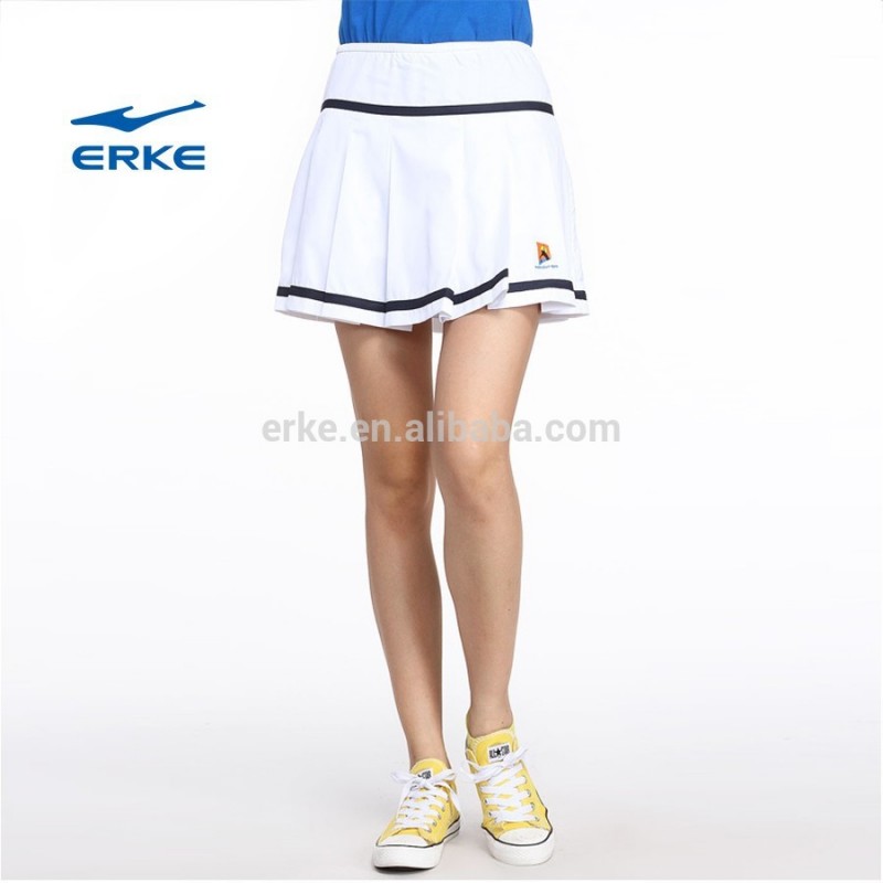Erkeテニススカートポリエステル100％テニスのスカートショーツテニススポーツの摩耗卸売女子テニススカートカスタム/oem-テニスウェア問屋・仕入れ・卸・卸売り