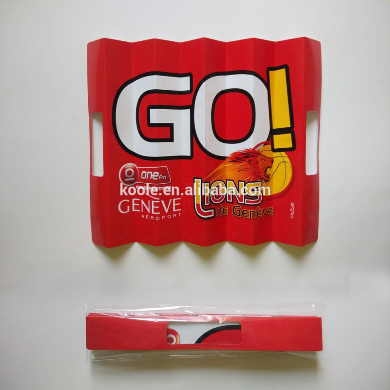コーティングされた段ボール応援紙クラッパー-応援グッズ問屋・仕入れ・卸・卸売り