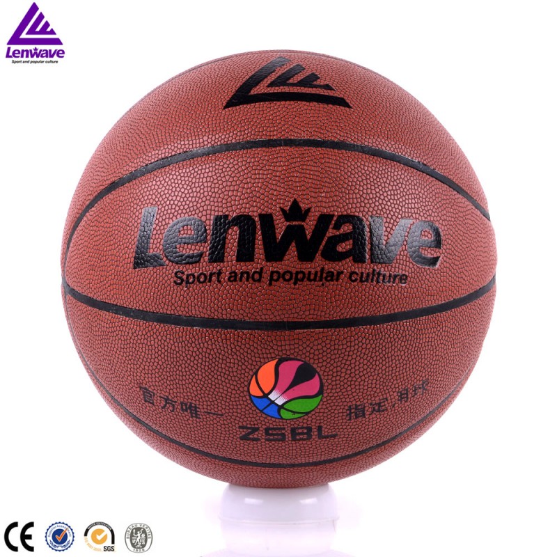 Lenwaveブランドバスケットボールでバルクカスタムpuレザー用バスケットボール卸売-バスケットボール用品問屋・仕入れ・卸・卸売り
