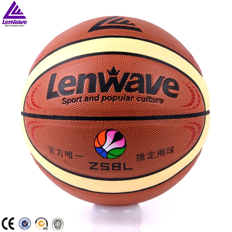 Lenwaveブランドカスタムプリント新しいスタイルトレーニングpuバスケットボールボール-バスケットボール用品問屋・仕入れ・卸・卸売り