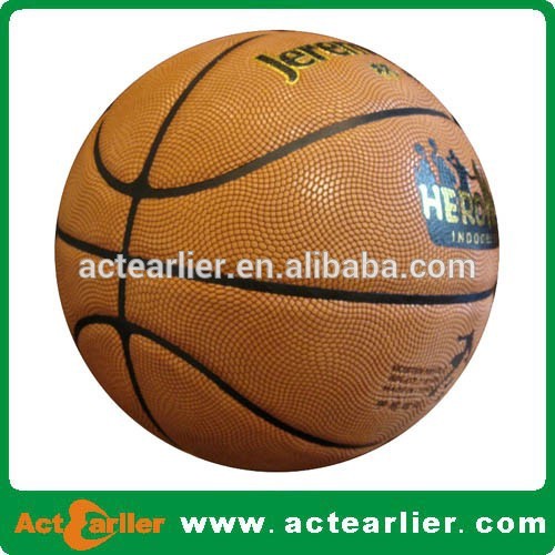 公式のサイズと重量光沢のあるpvcバスケットボール-バスケットボール用品問屋・仕入れ・卸・卸売り