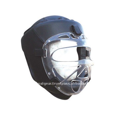 ヘッドガード黒割れない顔クリスタルプロテクター-ヘルメット問屋・仕入れ・卸・卸売り