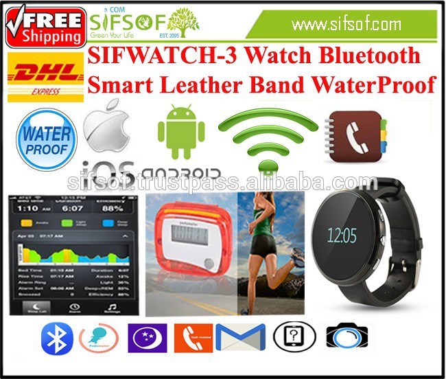 SIFWATCH-3 gps腕時計、gsm腕時計ブルートゥーススマート、無線lan、防水時計歩数計-万歩計問屋・仕入れ・卸・卸売り