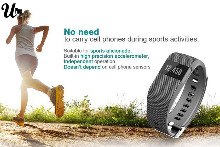 日常生活防水心拍数センサー フィット ネス trackser で心拍数/ fitbit充電hr-問屋・仕入れ・卸・卸売り