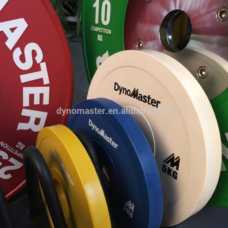 Dynomaster重量プレートセットジム機器パワーリフティングバンパープレートセットエリート変更プレート-ウエイトリフティング用品問屋・仕入れ・卸・卸売り