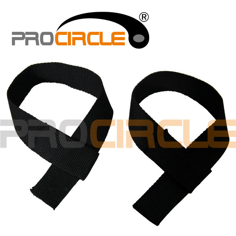 黒い色procircle1ペアの重量挙げの静電気防止用リストストラップ高品質-ウエイトリフティング用品問屋・仕入れ・卸・卸売り