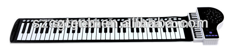 楽器61鍵新しい防水シリコーンロールアップピアノ、 シリコン防水ピアノ-電子オルガン問屋・仕入れ・卸・卸売り