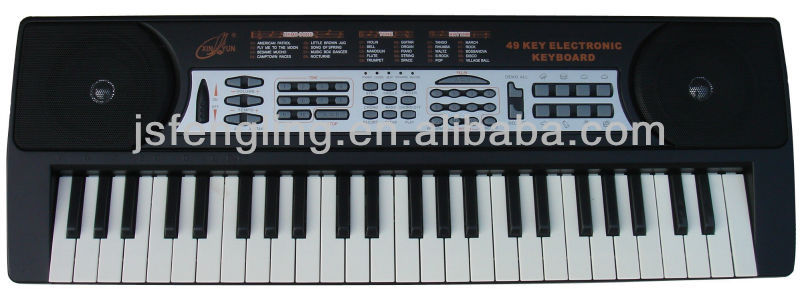 標準的なキーボード49鍵、 ティンバー10、 10リズム、 8のパーカッション-電子オルガン問屋・仕入れ・卸・卸売り