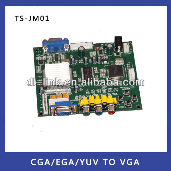 ビデオゲームアクセサリーcga/ega/yuvへvgaゲームコンバータボード。熱い販売!-コイン式遊具問屋・仕入れ・卸・卸売り