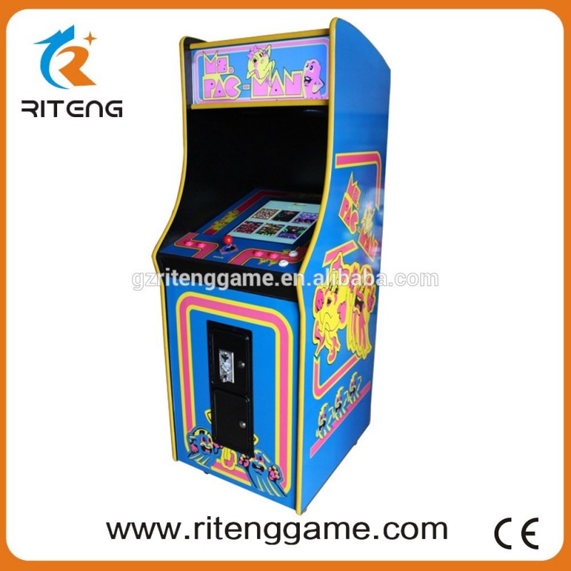 中国製品19 "lcd 60 で 1直立コイン式パック マン アーケードカクテルゲーム-コイン式遊具問屋・仕入れ・卸・卸売り