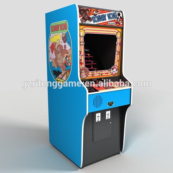 古典的なゲームアーケードマシン直立アーケードゲームマシン-コイン式遊具問屋・仕入れ・卸・卸売り