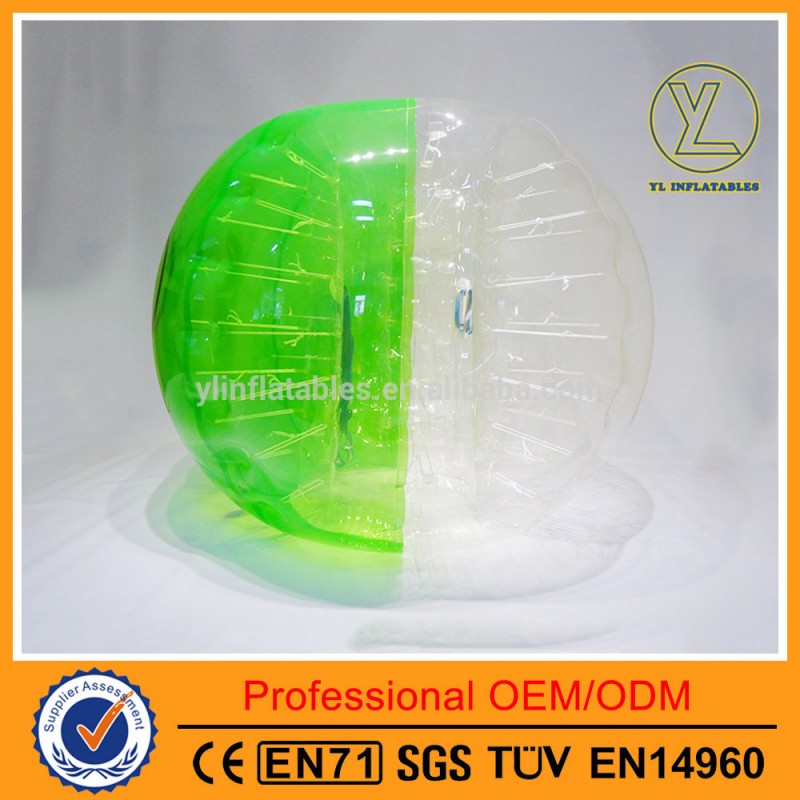 Tpu/pvc高品質バブルサッカーボール1.25メートル/ 1.55メートル/ 1.8メートル-ボール問屋・仕入れ・卸・卸売り