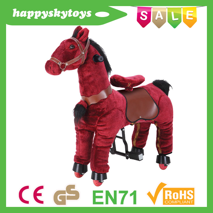 面白い乗車のおもちゃ!!! 熱い販売の大きなおもちゃの馬、 大きなおもちゃの馬販売、 子供のためのおもちゃの馬-動物型ライディングトイ問屋・仕入れ・卸・卸売り