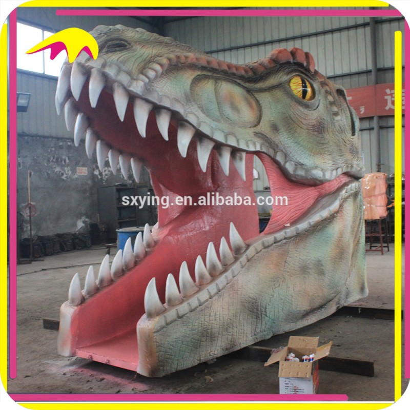 KANO1101遊園地装飾魅力的な機械式恐竜ヘッド-その他遊園地用遊具問屋・仕入れ・卸・卸売り