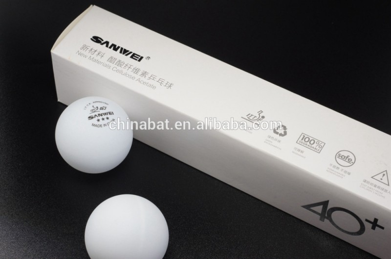 Sanwei40+ボール、 シームボール、 ittf卓球のボール-卓球ボール問屋・仕入れ・卸・卸売り