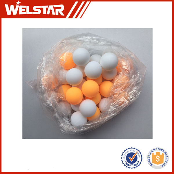 レギュラーサイズミリメートルpvcオレンジ40/白いテーブルテニスボールピンポン玉カラーボックスに-卓球ボール問屋・仕入れ・卸・卸売り
