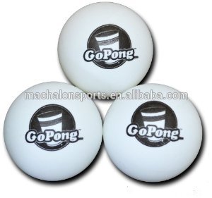 1-2色カスタマイズされた印刷安いppまたはセルロイドビールピンポンボールpingpingボール卓球ボール6ピース Pk-卓球ボール問屋・仕入れ・卸・卸売り