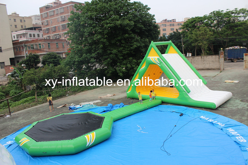 ミニインフレータブルフローティングwatar公園、ホット販売インフレータブルウォーターパークゲーム-水上遊具問屋・仕入れ・卸・卸売り