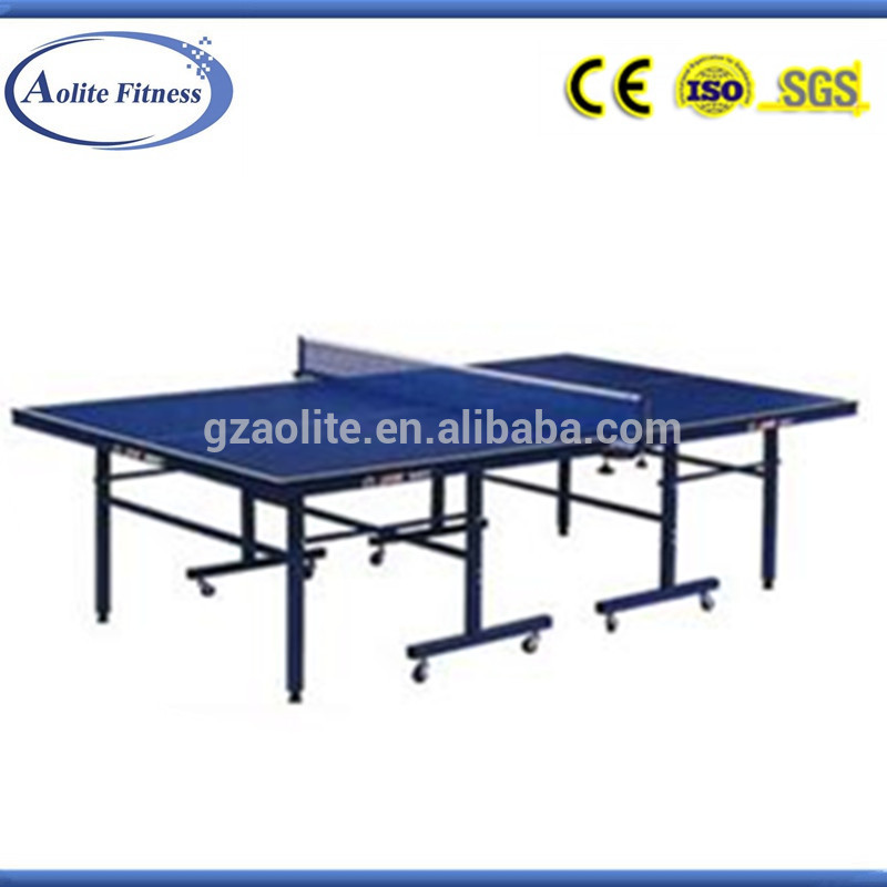 Aoliteフィットネス機器可動テーブルテニス青カラープラスチック材料-卓球台問屋・仕入れ・卸・卸売り