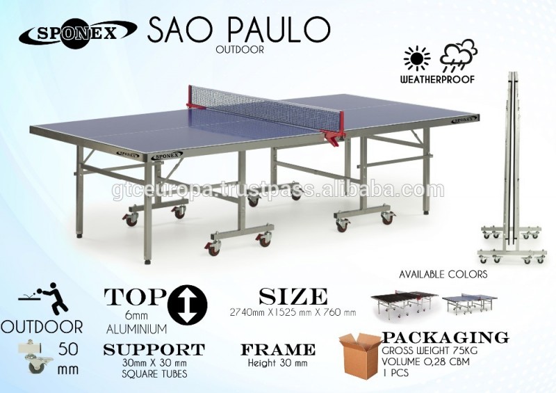 Sponexサンパウロ、 屋外テーブルテニステーブル( oem)-卓球台問屋・仕入れ・卸・卸売り
