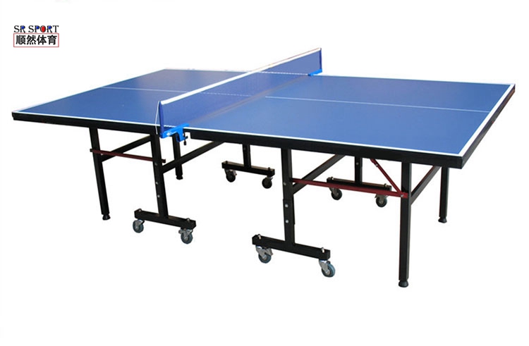 簡単折りたたみテーブルテニステーブルでホイールピンポンテーブル屋外スクールジム機器-卓球台問屋・仕入れ・卸・卸売り
