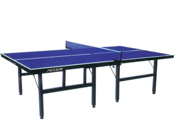 Oemブランド新しいデザインでの在庫過剰在庫シングル折り畳まと可動卓球テーブルHJ-L006-卓球台問屋・仕入れ・卸・卸売り