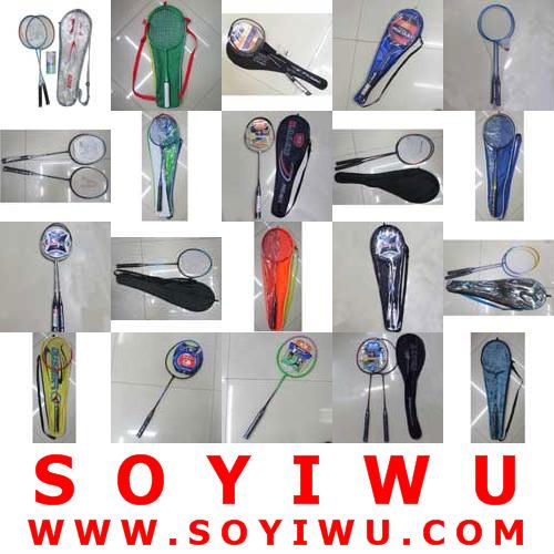 義烏市場から卸売バドミントンのラケットバドミントン用-シャトルコック問屋・仕入れ・卸・卸売り