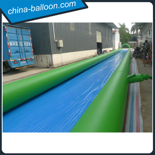 中国インフレータブル長い水スライド/耐久性インフレータブル庭スライド用の大人と子供-水上遊具問屋・仕入れ・卸・卸売り