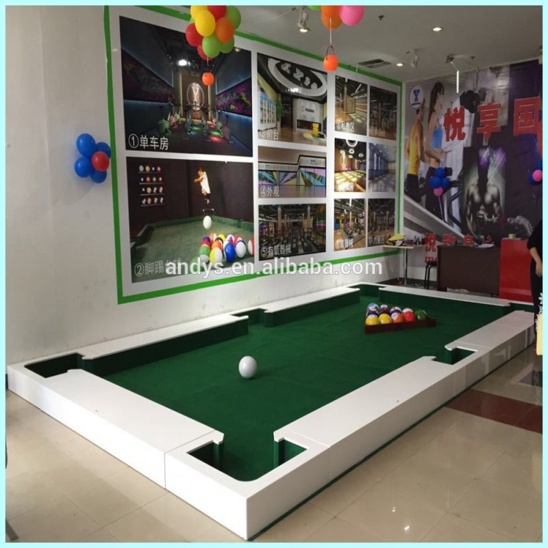 サッカービリヤード、サッカーボールゲームのための大人、2015を最新snookballテーブル-スヌーカー、ビリヤード台問屋・仕入れ・卸・卸売り