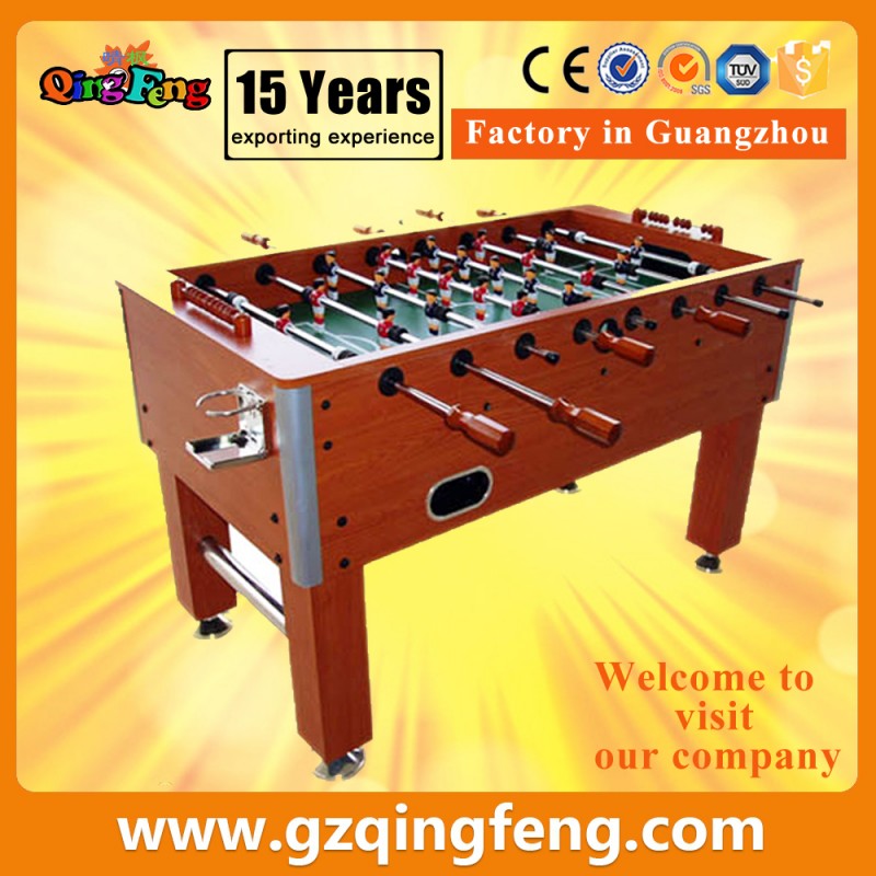 Qingfengの熱い販売電子コイン式サッカーテーブル/古典的なスポーツフーズボールテーブル-サッカーテーブル問屋・仕入れ・卸・卸売り