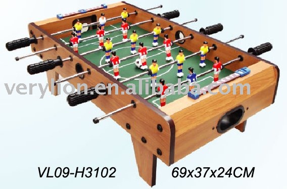 人気のあるテーブル木製ミニ標準サイズでサッカーのフットボールの試合-サッカーテーブル問屋・仕入れ・卸・卸売り
